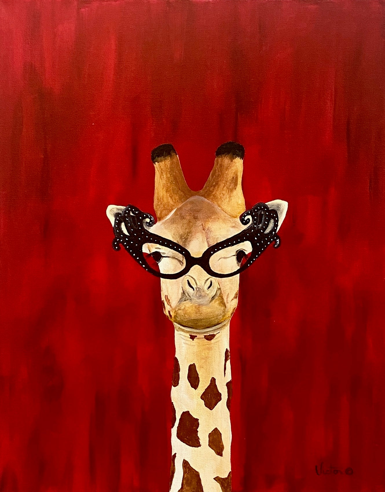 Giraffe Edna