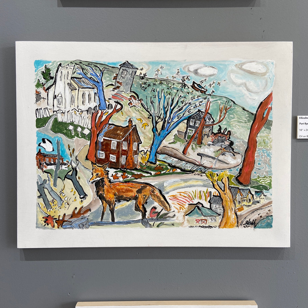 Port Ryerse with Fox – woodhouse gallery